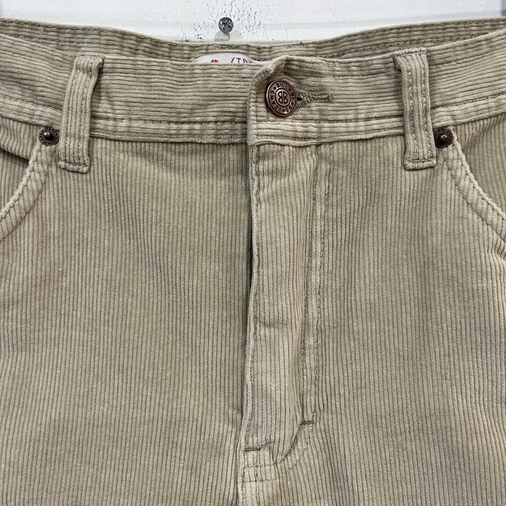 Vintage Women’s Bill Blass Jeanswear Tan Corduroy Pants Size 8 High Rise